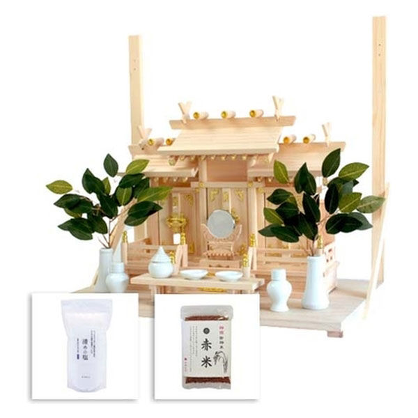 すぐにお祀りできる神棚鶴セット