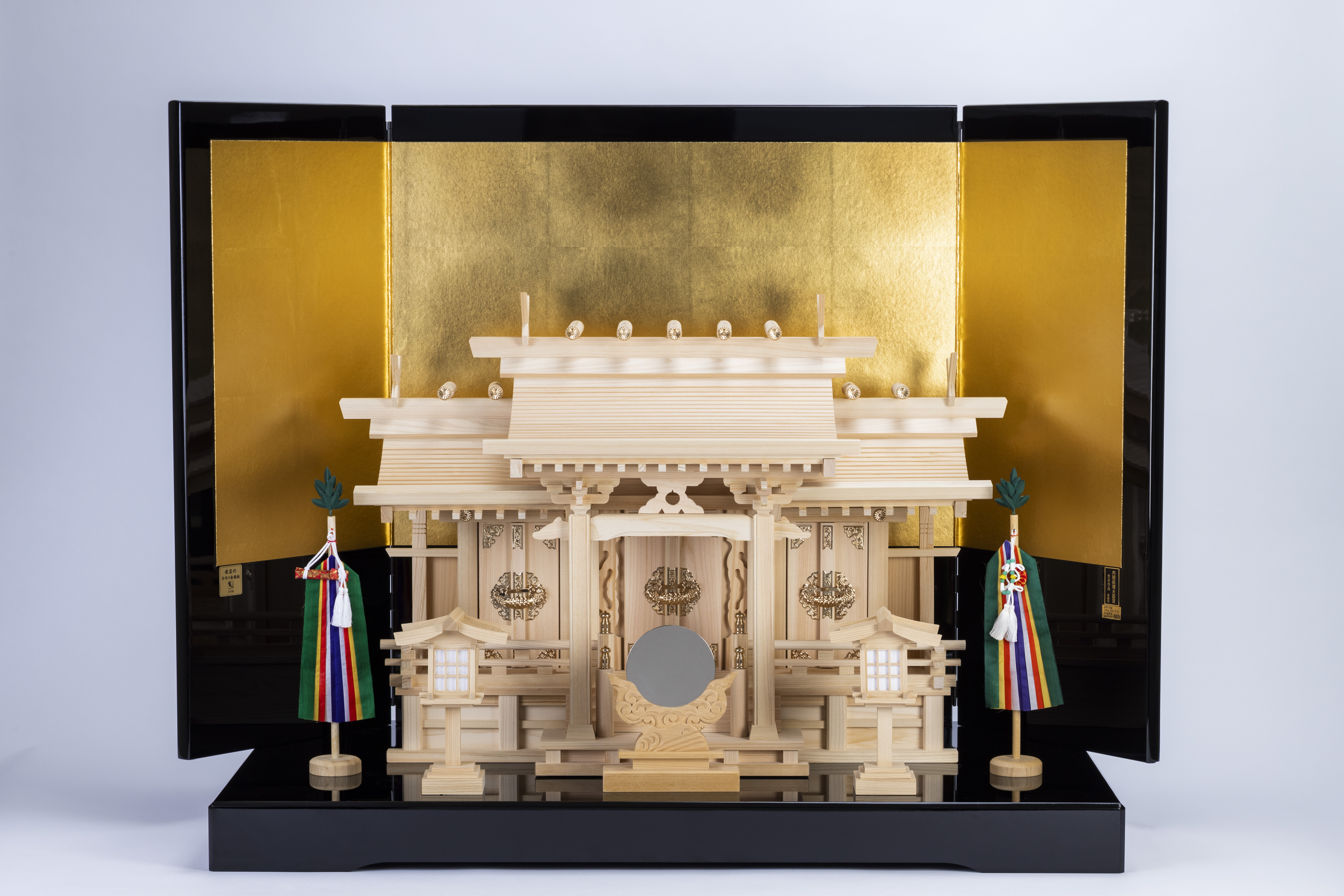 流れ屋根三社穂高 久遠セット