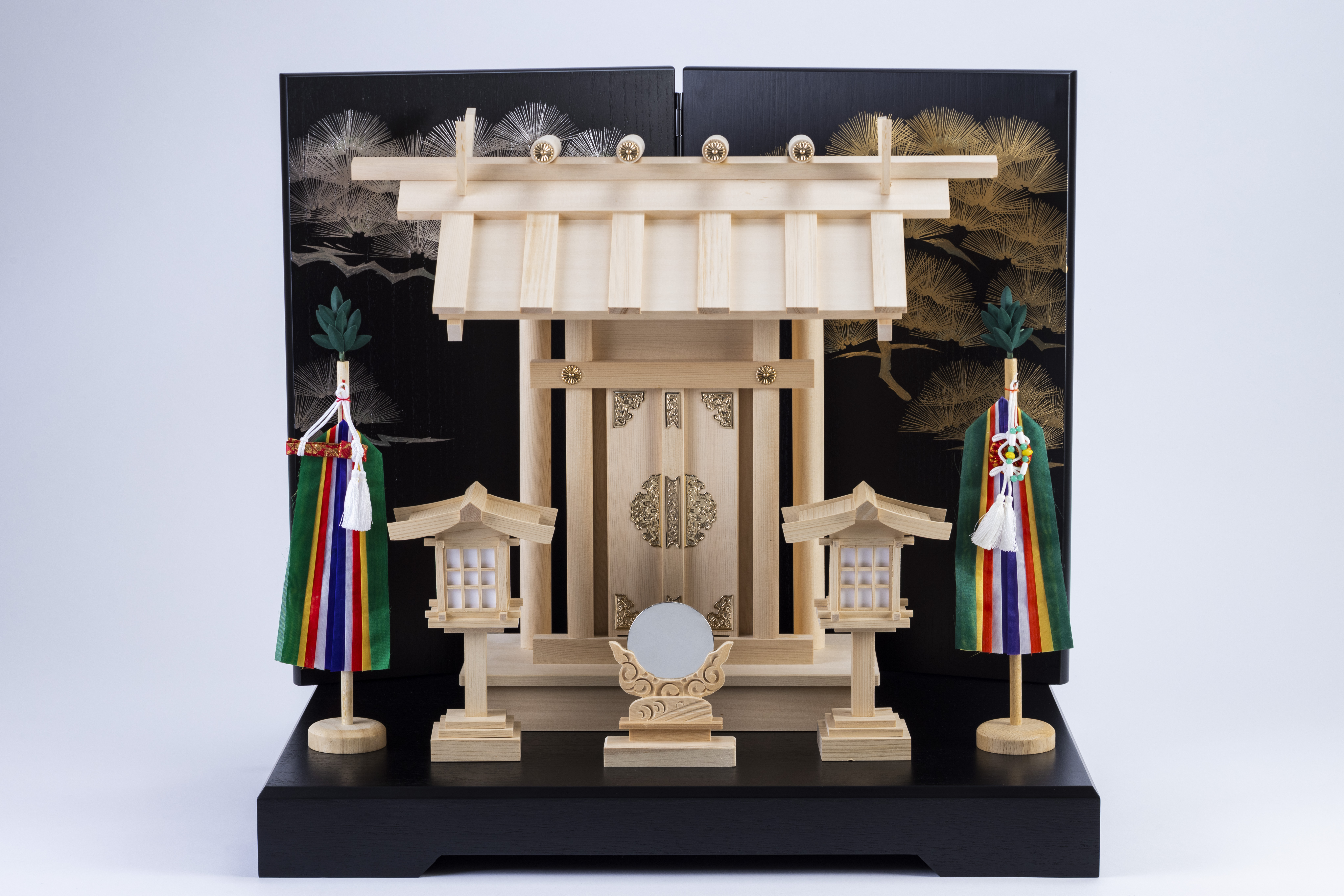 木曽桧板葺き一社 松風セット